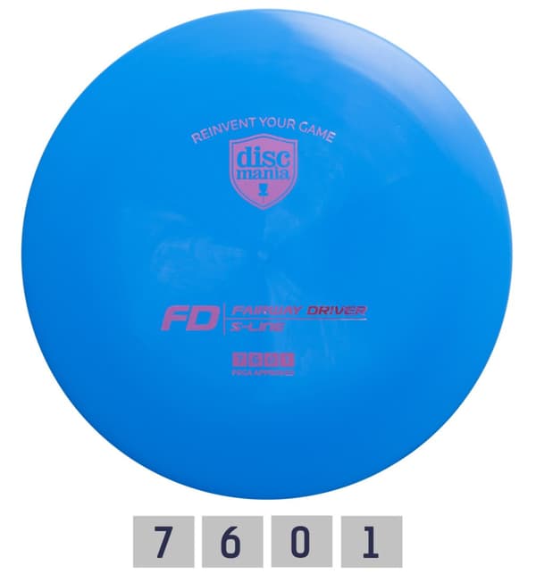 Discgolf DISCMANIA Fairway Driver S-LINE FD Blue 7/6/0/1