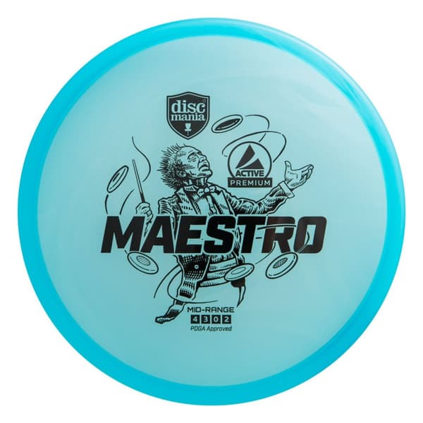 Discgolf DISCMANIA Midrange Driver MAESTRO Active Premium Blue 4/3/0/2