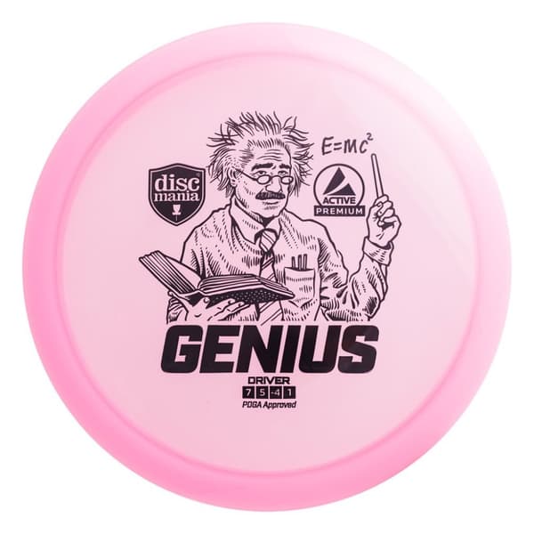 Discgolf DISCMANIA Fairway Driver GENIUS Active Premium Pink 7/5/-4/1