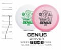 Miniatyrbillede 1 af 3: Discgolf DISCMANIA Fairway Driver GENIUS Active Premium Yellow 7/5/-4/1
