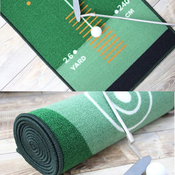 INF Golftreningsteppe Grønn matte Style 2