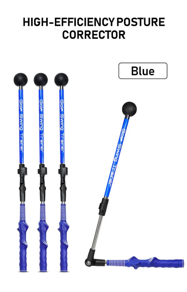 INF Golf Swing Trainer Aid - kort, bærbar og effektiv
