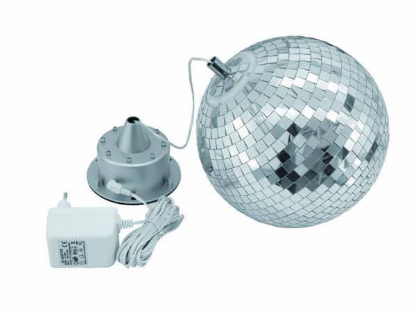 Discokula 30 cm med LED-ljus