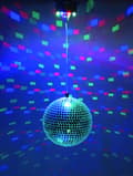 Miniatyrbild 6 av 7: Discokula 30 cm med LED-ljus