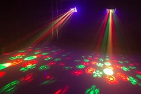 BeamZ LED Gobo Derby 21x3W RGBA Strobe UV