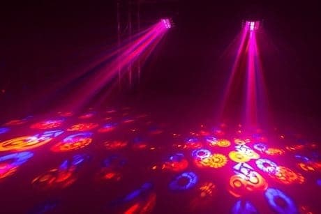 BeamZ LED Gobo Derby 21x3W RGBA Strobe UV