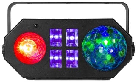BeamZ LEDWAVE 1x4W discoljus och vatteneffekt 4xUV/W, 6x3W LED