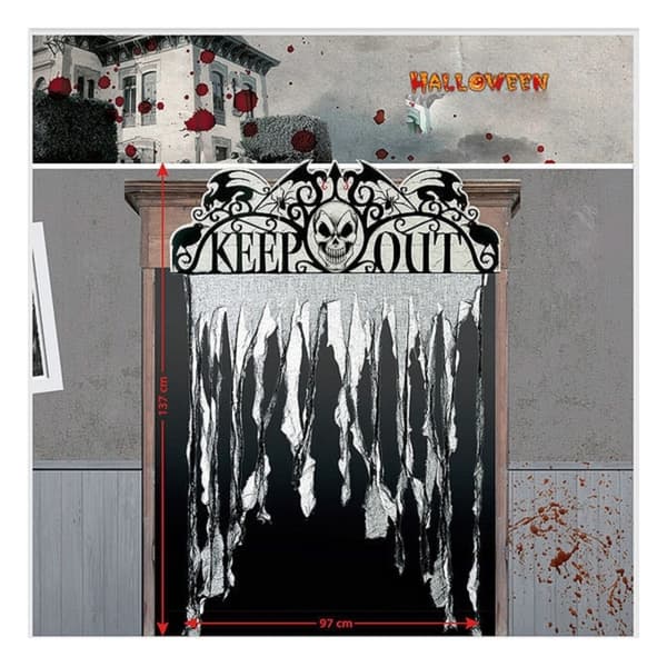 Riippuva koriste Keep Out (97 x 137 cm)