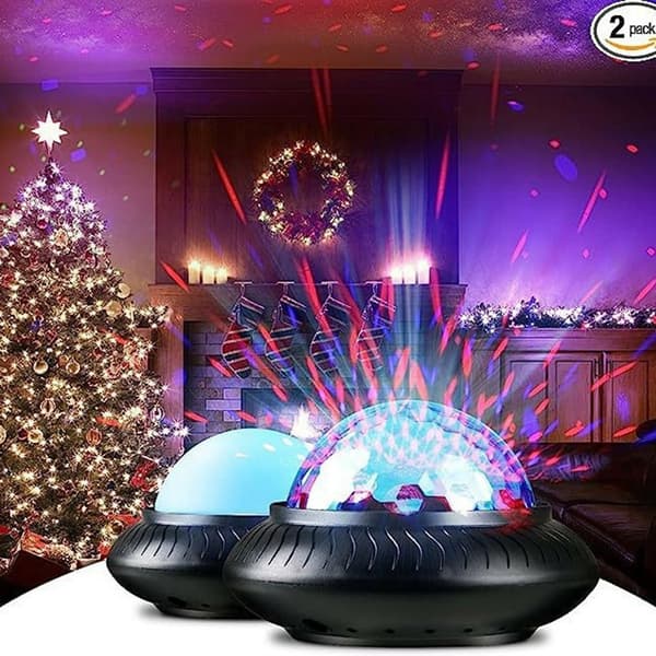 Disco Ball Light scenbelysning RGB Rotating Atmosphere Party Lamp