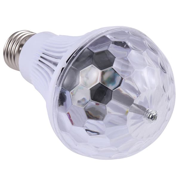 Pyörivä Disco RGB E27 LED-lamppu