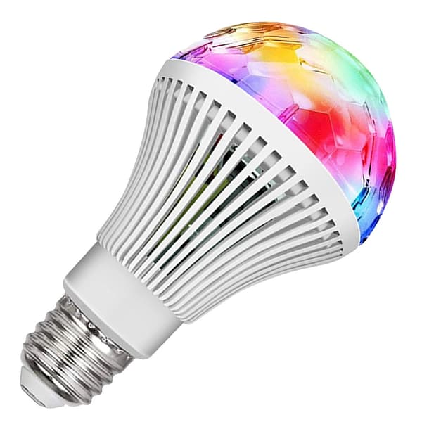 Pyörivä Disco RGB E27 LED-lamppu