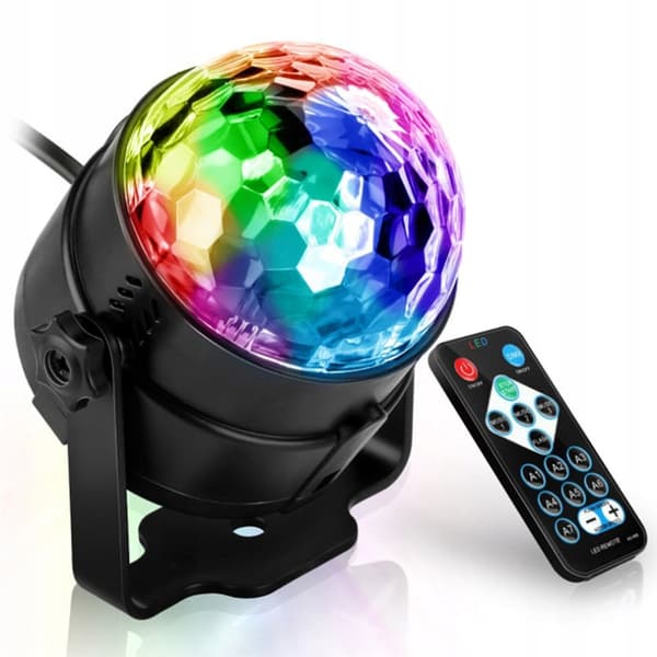 DISCO BALL LED DISCO RGB PARTY-projektor
