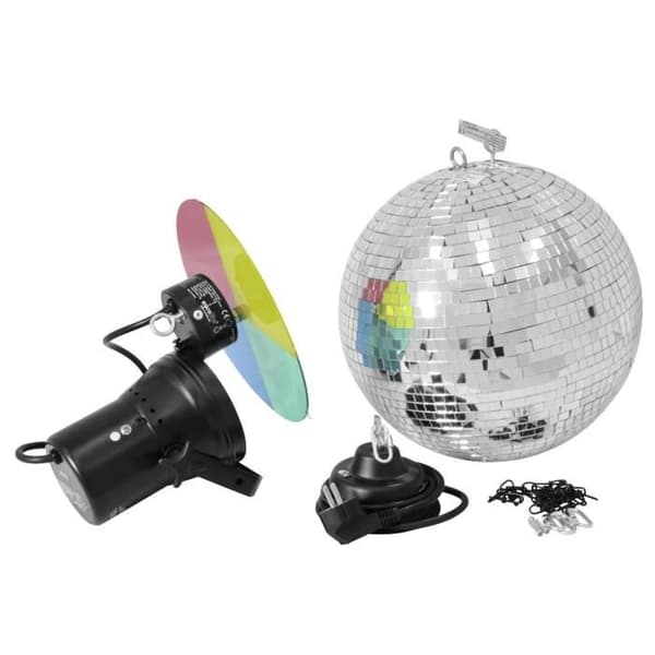 Discokula 30cm mot. kedja, pinspo Multifärg