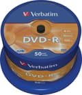 Miniatyrbillede 1 af 3: DVD-R, 16x, 4.7 GB/120 min, 50-pack spindel, AZO