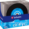 Miniatyrbilde 1 av 3: CD-R, 52x, 700 MB/80 min, 10-pack slimcase, vinyl