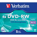 Miniatyrbild 3 av 3: DVD-RW Verbatim VB-DMW44JC 5 antal