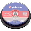 Miniatyrbild 1 av 2: BD-RE - VERBATIM - Paket med 10 x 25 GB - 2x skrivhastighet - Enkelt lager - ScratchGuard