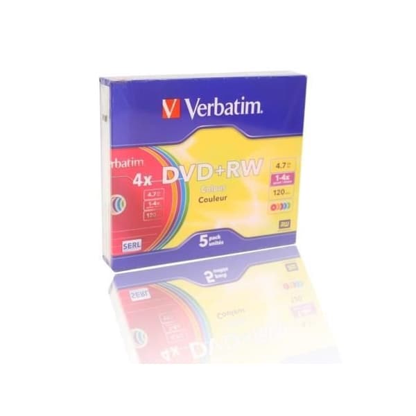 Tom DVD Verbatim DVD+RW x5