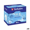 Miniatyrbillede 1 af 2: CD-R Verbatim 800 MB 40x (10 enheder)