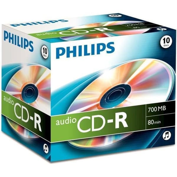 CD-R - PHILIPS - CR7A0NJ10-00 - 700 MB - 80 min