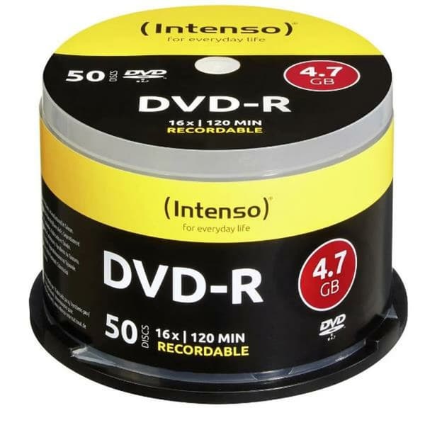 DVD-R INTENSO 4101155 (50 enheder)