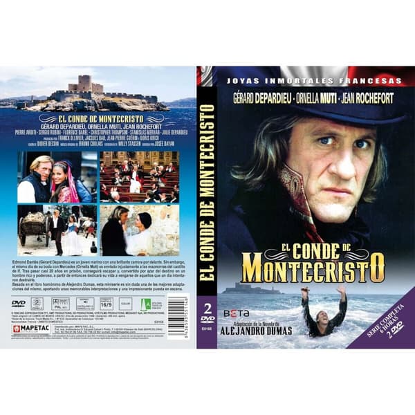 DVD-R Beta El Conde de Montecristo