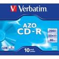 Miniatyrbild 2 av 3: CD-R - VERBATIM - 700 MB Super Azo - 80 min - 48x (10)
