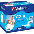Miniatyrbild 1 av 3: VERBATIM utskrivbar CD-R - 80 min 52x (10) - 700 MB Super Azo