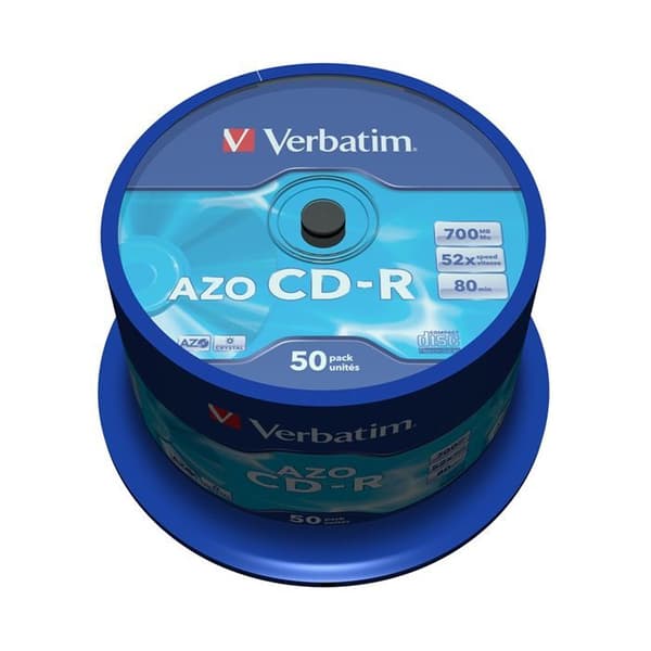 VERBATIM CD-R - 80 min - 700 MB - 50 media - 52x