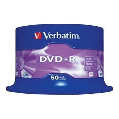 DVD+R VERBATIM Advancedazo - 4,7 GB 16x - 50 spindelmedia