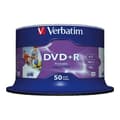 Miniatyrbild 1 av 2: DVD+R Verbatim 16x utskrivbar spindel 50 - 4,7 GB