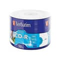 Miniatyrbild 2 av 2: 50 CD-R Verbatim Utskrivbar - 700 MB - 52x - Spindel