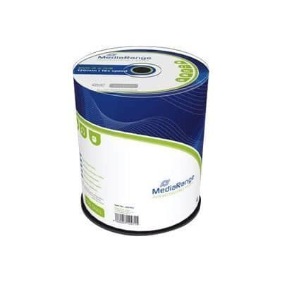MediaRange - DVD-R 16x 4,7 GB - Spindel på 100 - märket MEDIARANGE