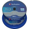 Miniatyrbild 2 av 3: VERBATIM BD-R-skivor - 50 media - 25 GB 6x - spindel