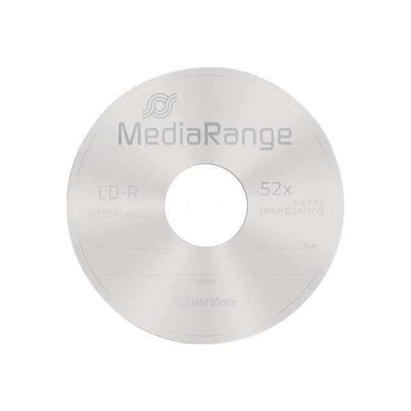 MEDIARANGE CD-R - 700 MB (80 min) 52x - Spindel - Paket med 50
