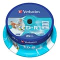 Miniatyrbild 2 av 2: CD-R Verbatim 25 Delar 700 MB 50 MB/s (8 antal)