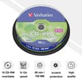 Miniatyrbild 6 av 11: CD-RW Verbatim 43480