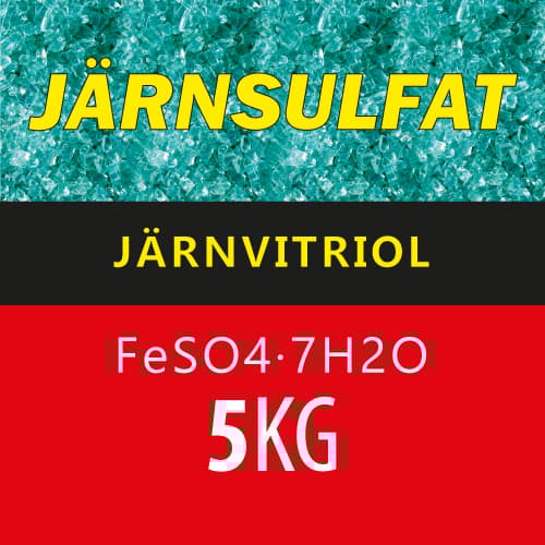Järnsulfat (Järnvitriol) 5 kg bra köp