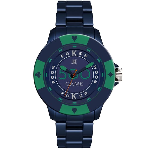 Unisex kellot Light Time POKER (Ø 48 mm)