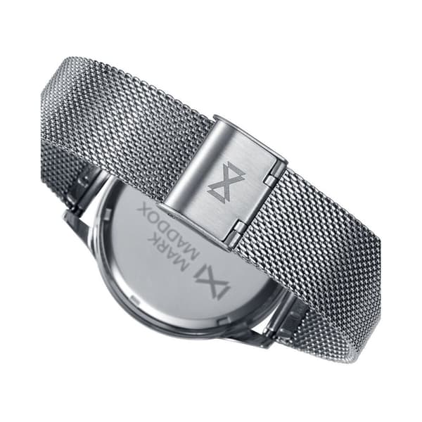 Herreur Mark Maddox HM7146-57 Sort Sølvfarvet (Ø 40 mm)