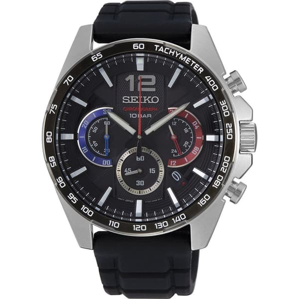 Herreur Seiko SSB347P1 Sort