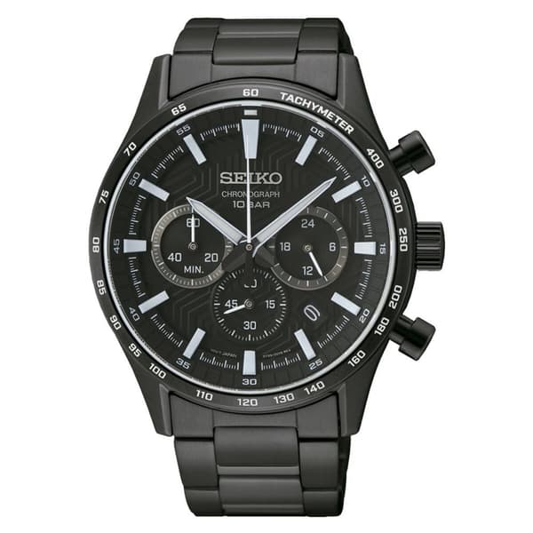 Herrklocka Seiko SSB415P1 Svart