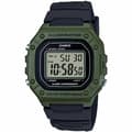 Pikkukuva 1 / 3: Miesten rannekellot Casio W-218H-3AVEF Musta Vihreä
