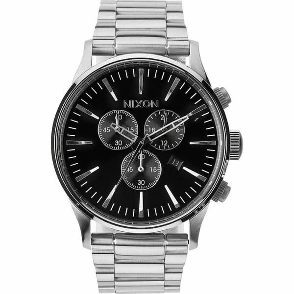 Herreur Nixon Sentry Chrono Sølvfarvet