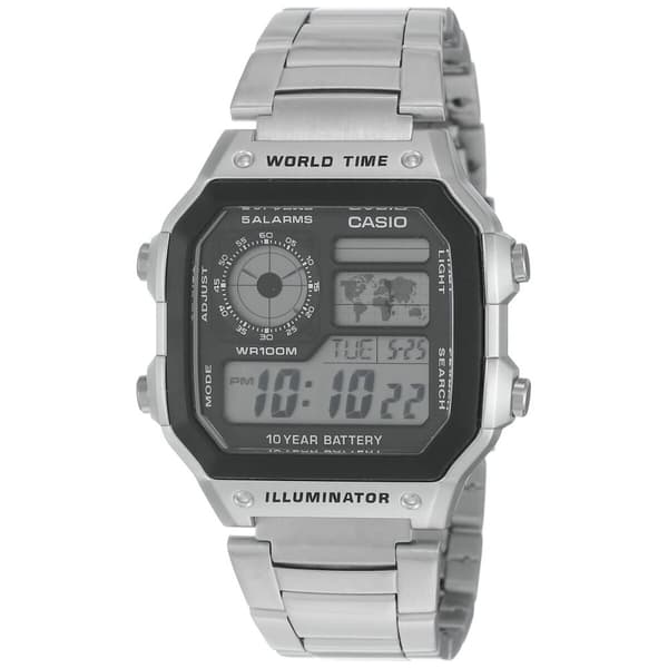 Miesten rannekellot Casio ILLUMINATOR WORLDTIME