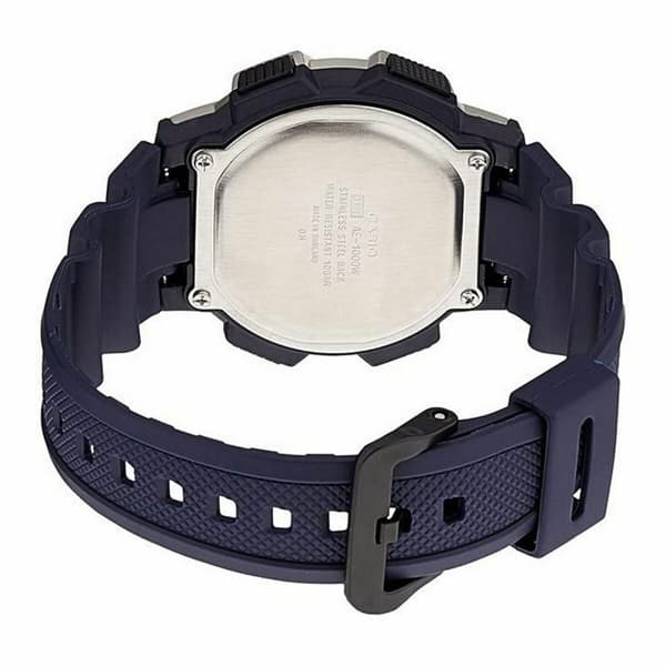 Herrklocka Casio WORLD TIME ILLUMINATOR - 5 ALARMS, 10 YEAR BATTERY Svart Grå (Ø 40 mm) (Ø 43 mm)