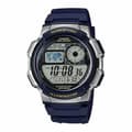 Miniatyrbild 1 av 7: Herrklocka Casio WORLD TIME ILLUMINATOR - 5 ALARMS, 10 YEAR BATTERY Svart Grå (Ø 40 mm) (Ø 43 mm)