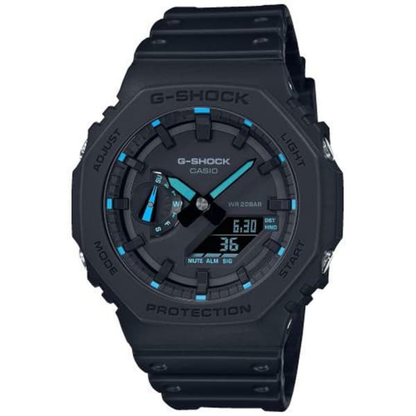 Herrklocka Casio G-Shock GA-2100-1A2ER Digital Analog Svart