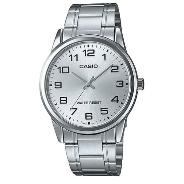 Unisexklocka Casio COLLECTION Vit Silvrig (Ø 38 mm)