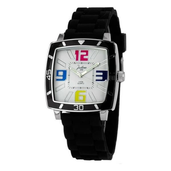 Unisex kellot Justina 21971 (Ø 40 mm) - Musta